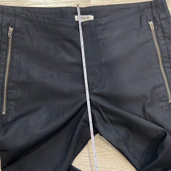 Helmut Lang Black Dress Pants with Zipper Pockets - Picture 5 of 6
